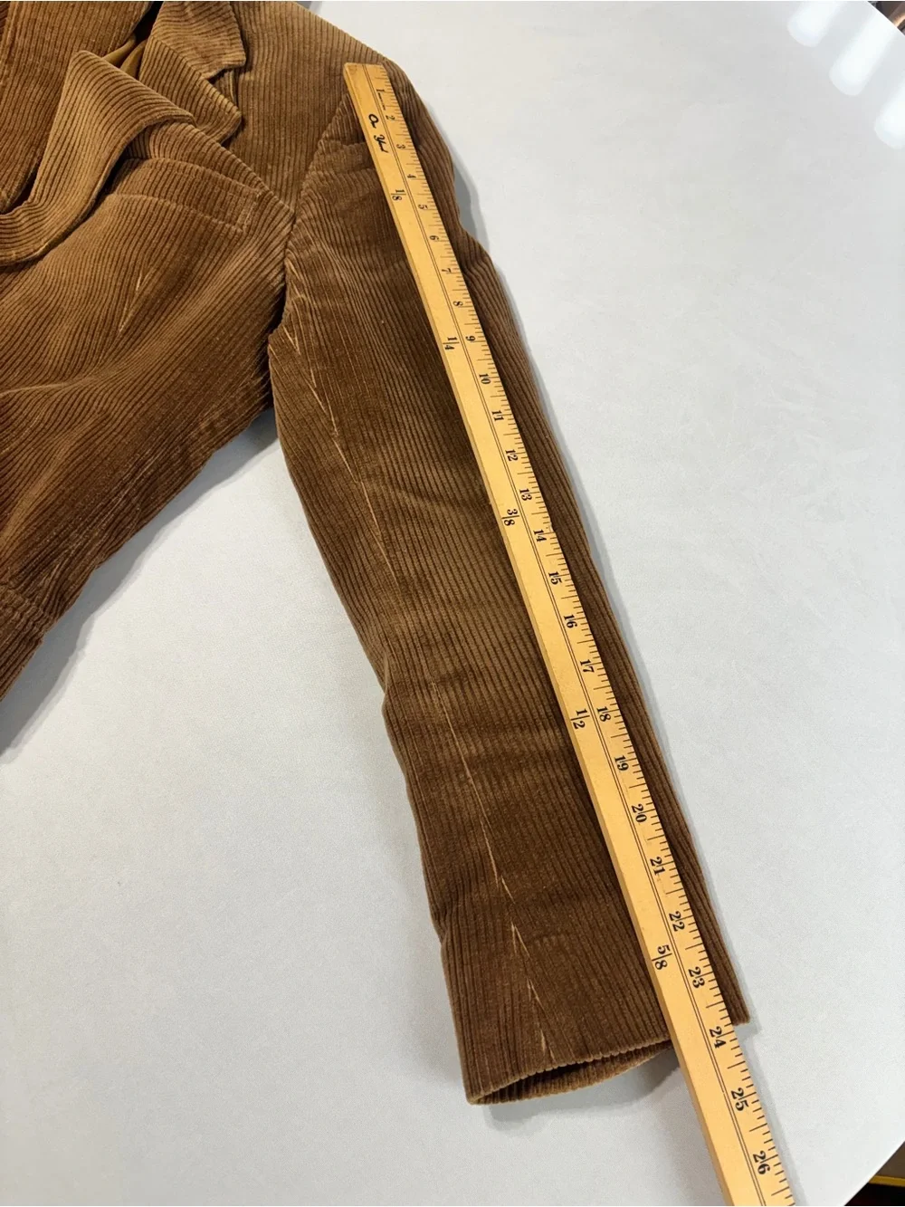 Vintage 90s Corduroy Blazer - Brown Oversized Sport Coat - Boyfriend Blazer - 40